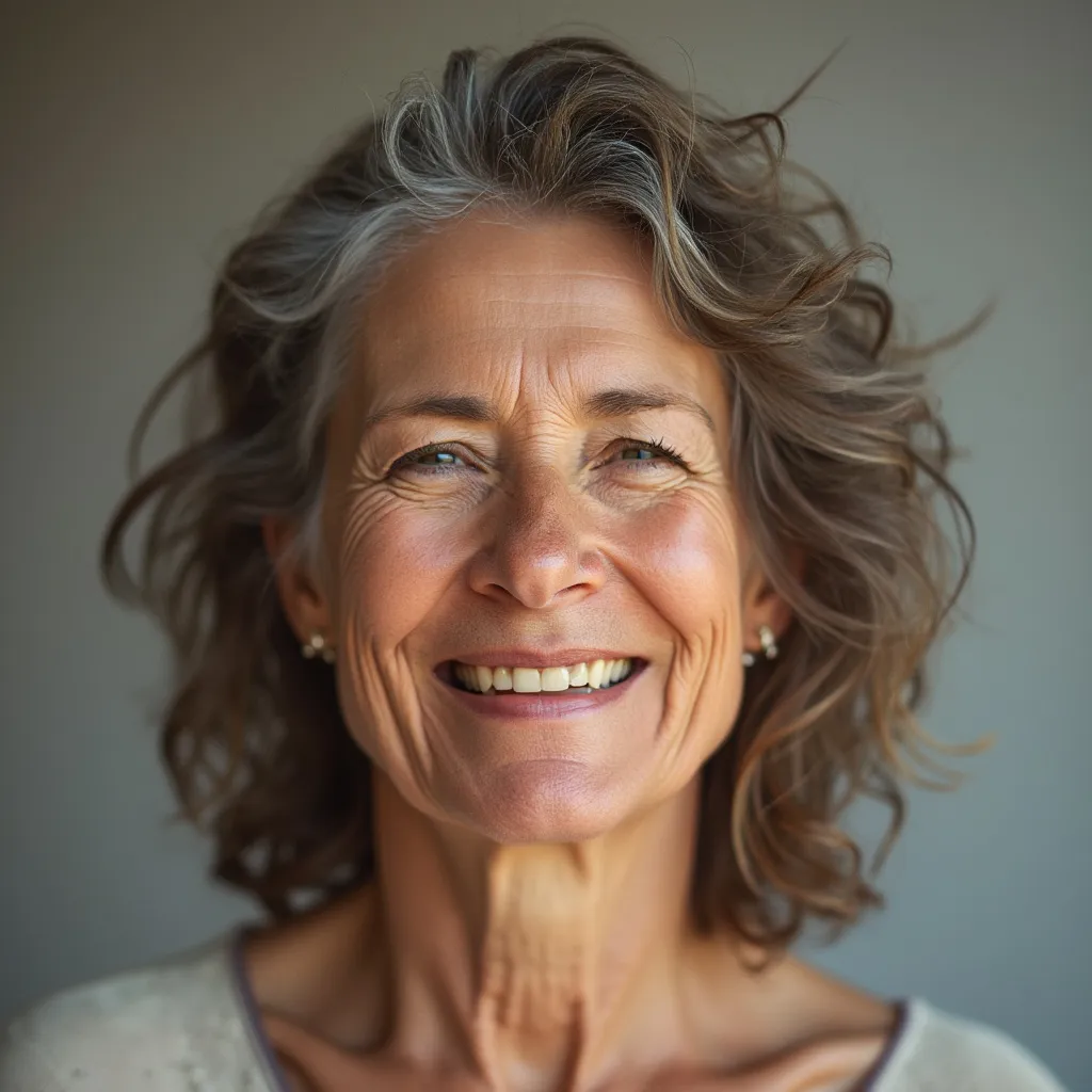 Portrait d'un client senior